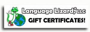 Language Lizard gift certificate